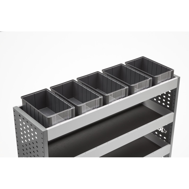 Bacs de rangement x5 - Rhino (35x21x15 cm)