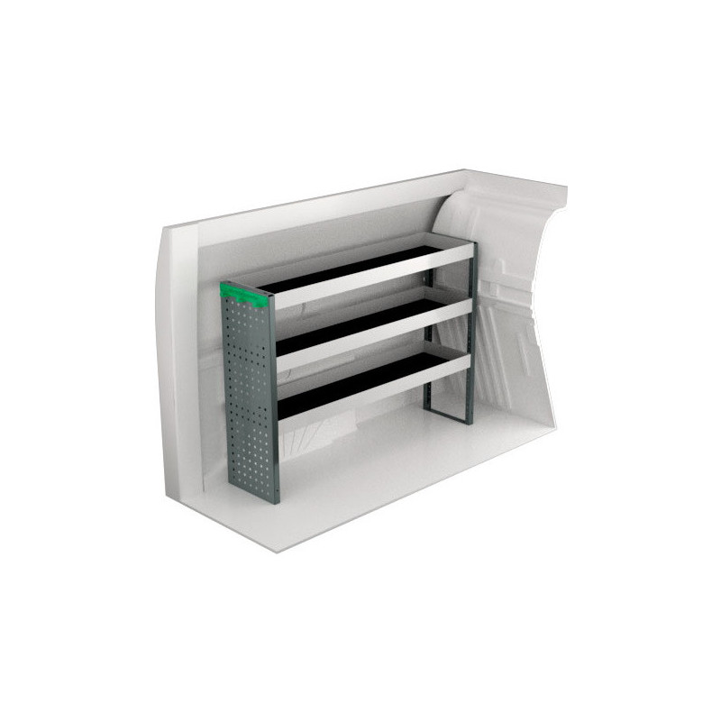 Rangement métallique gauche Citroën Berlingo L1 à partir de 2018 (L:123 x P:30 x H : 89)