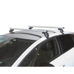 2 Barres de toit Aluminium 140cm Honda Civic 5 portes (IX)