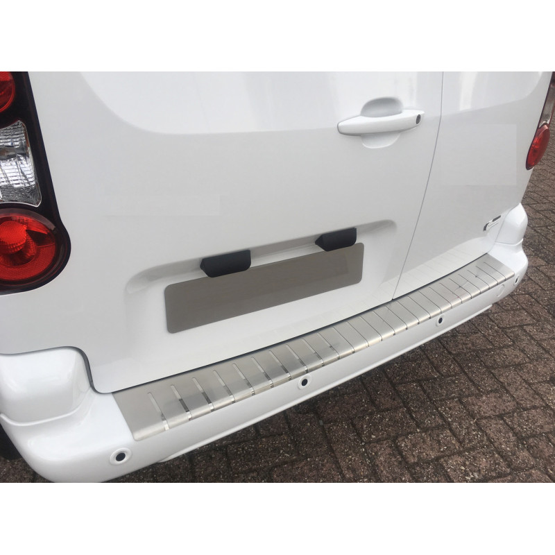 Protection de seuil de coffre Peugeot Partner II de Juillet 2008 à Juin 2018 - Acier
