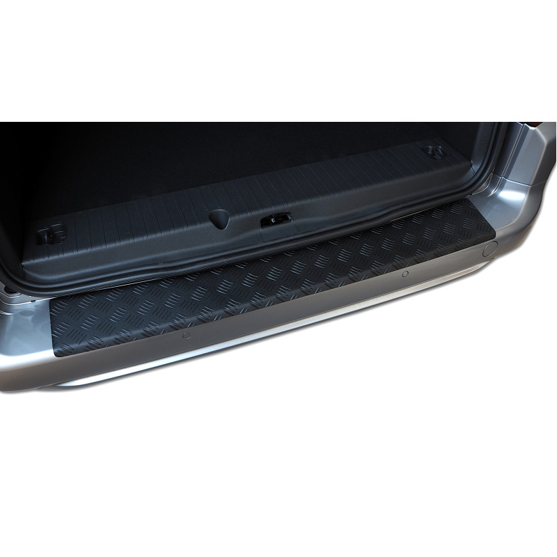 Protection de seuil de coffre Peugeot Partner à partir de Juillet 2018 - Aluminium noir mat