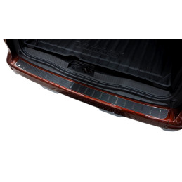 Protection de seuil de coffre Peugeot Partner à partir de Juillet 2018 - Acier + feuille de carbone