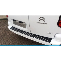 Protection de seuil de coffre Citroën Berlingo 2 de Juillet 2008 à Juin 2018 - acier + feuille de carbone