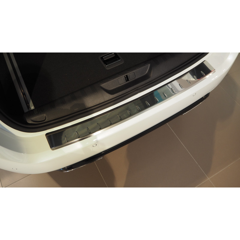 Protection de seuil de coffre Citroën Jumpy de Mars 2007 à Mai 2016 - Acier miroir