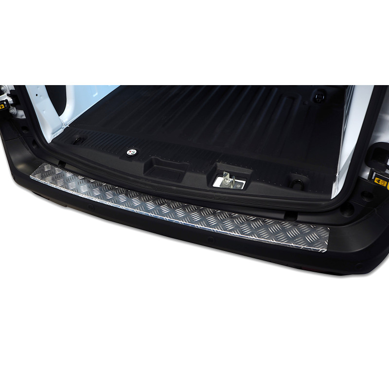 Protection de seuil de coffre Citroën Jumpy de Mars 2007 à Mai 2016 - Aluminium