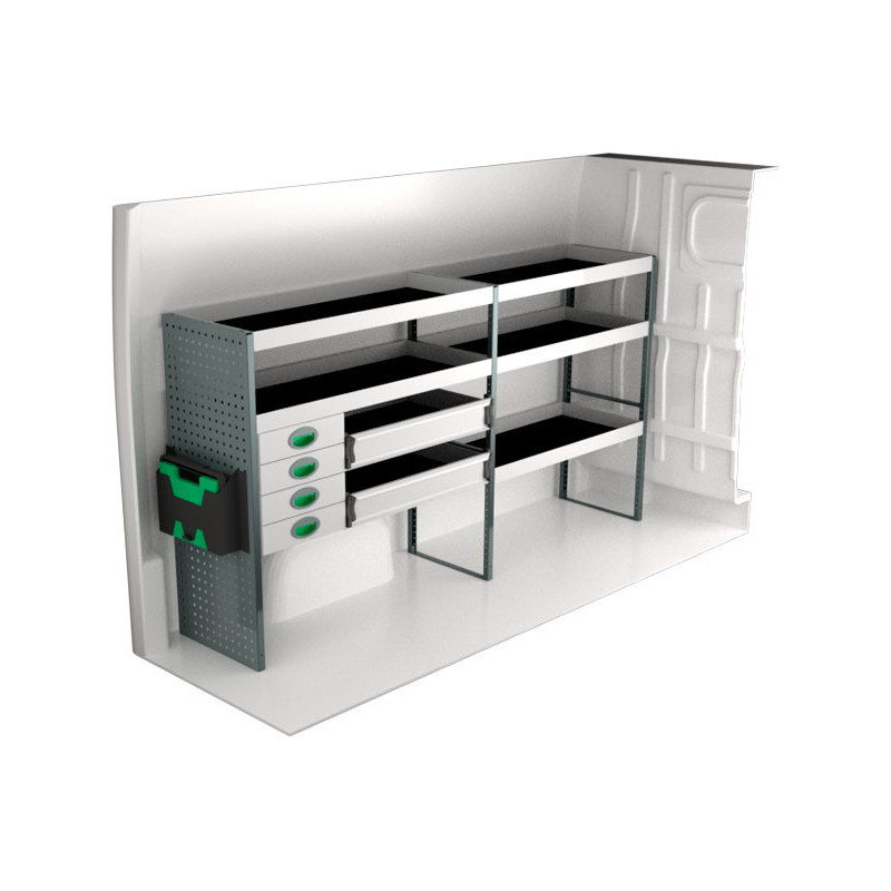 gauche Opel Movano L3H2 à partir D'Octobre 2021
 (L:235 x P:47 x H:122)