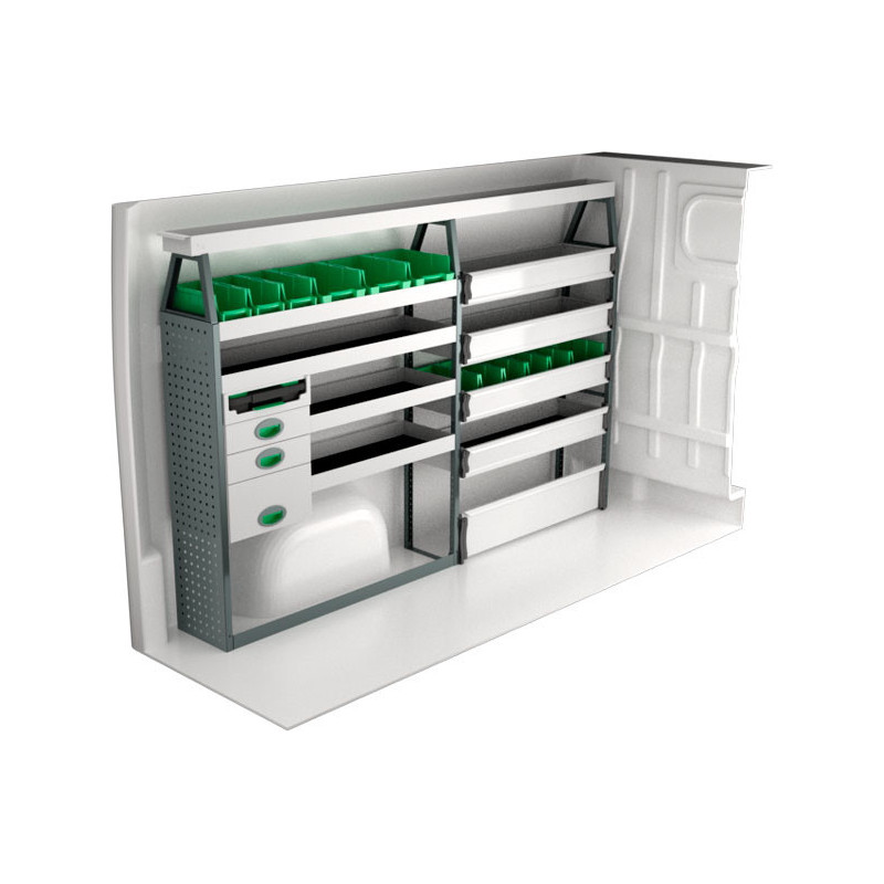 gauche Citroën Jumper L1H1 à partir de Juin 2006 (L:227 x P:30 x H:151)