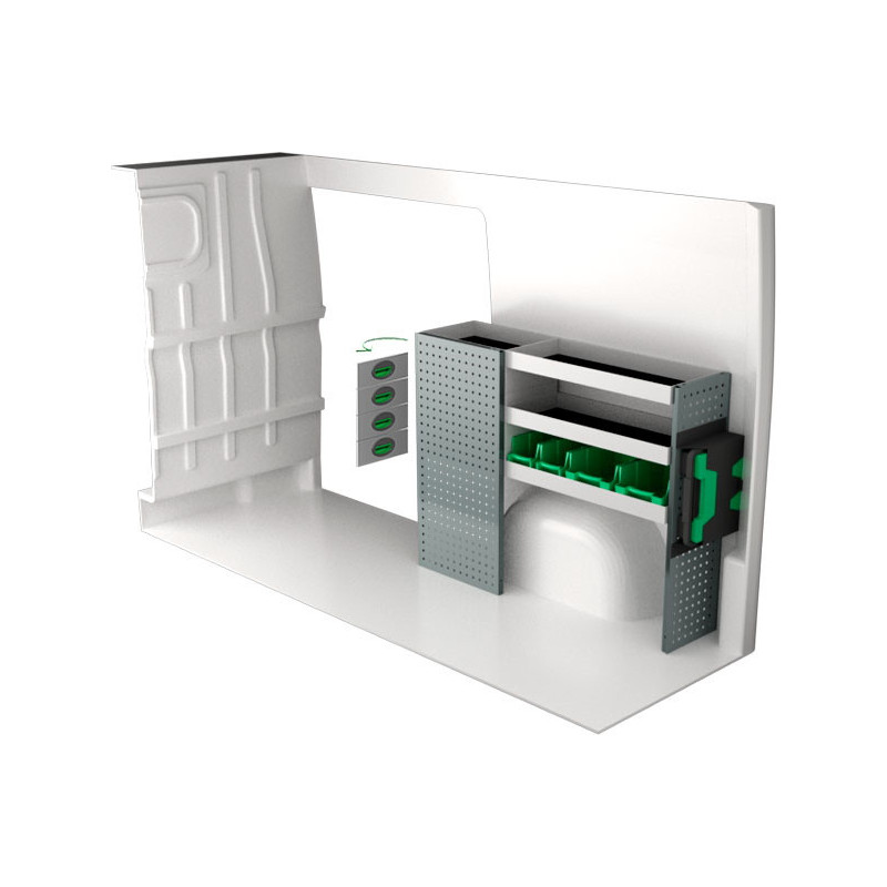 Opel Movano L4H2 à partir D'Octobre 202 (L:137 x P:30 x H100)