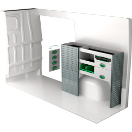 gauche ou droit Opel Movano L2H2 à partir D'Octobre 2021 (L:128 x P:30 x H:100)