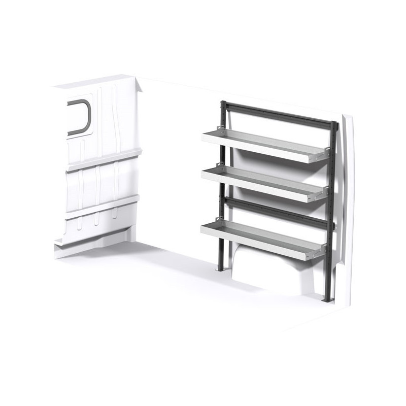 gauche ou droit Opel Movano L1H1 à partir D'Octobre 2021 (L:125 x P:50 x H:160)