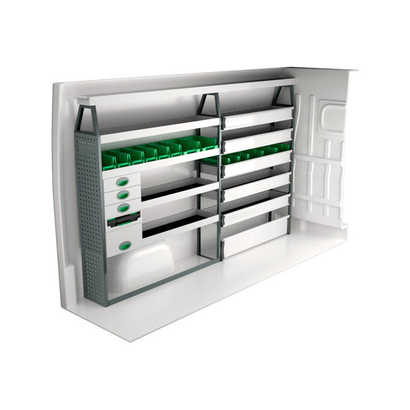 gauche Opel Movano L2H2 à partir D'Octobre 2021
 (L:266 x P:30 x H:173)