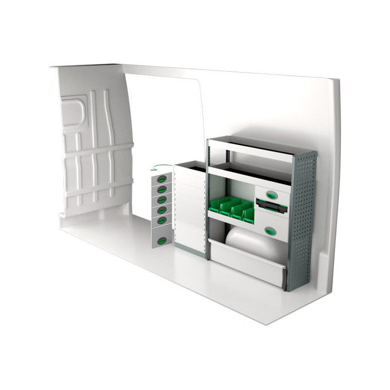 gauche ou droit Opel Movano L2H2 à partir D'Octobre 2021 (L:153 x P:30 x H:122)