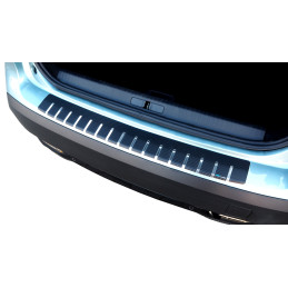 Protection de seuil de coffreVolkswagen Caddy à partir de Septembre 2021 - Acier + Feuille de carbone