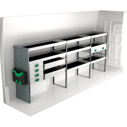 gauche Opel Movano L3H2 à partir D'Octobre 2021
 (L:308 x P:47x H:122)