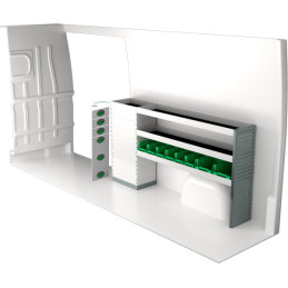 gauche ou droit Opel Movano L3H2 à partir D'Octobre 2021
(L:189 x P:30 x H:100