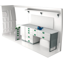 gauche ou droit Opel Movano L3H2 à partir D'Octobre 2021 (L:202 x P:47 x H:85)