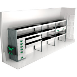 gauche Peugeot Boxer L4H2 à partir de Juin 2006 (L:359 x P:47 x H:122)