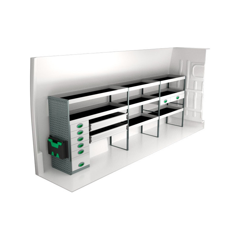 gauche Peugeot Boxer L4H2 à partir de Juin 2006 (L:359 x P:47 x H:122)