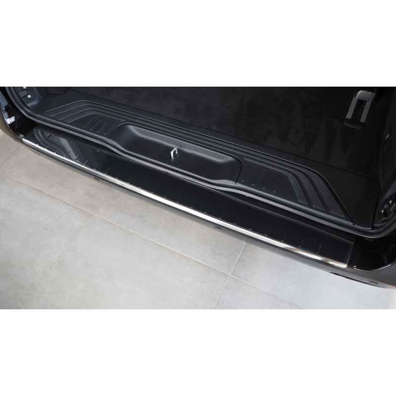 Protection de seuil de coffre Opel Vivaro de Septembre 2014 à Janvier 2019 - Acier Miroir