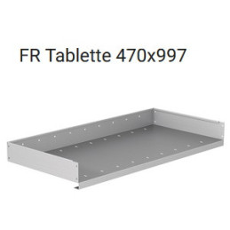 Rangement métallique 2270x470x1220 - Position gauche