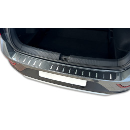 Protection de seuil de coffre Volkswagen T6 à partir de Juin 2015 - Portes Battantes - Acier + Feuille de carbone