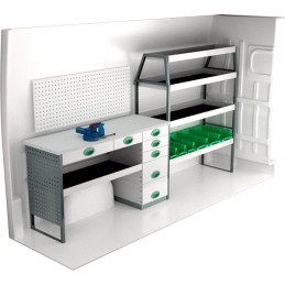 gauche Opel Movano L2H2 à paritr D'Octobre 2021
 (L:266 x P:47 x H:151)