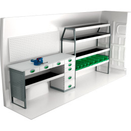 gauche Opel Movano L3H2 à paritr D'Octobre 2021
 (L:323 x P:47 x H:151)