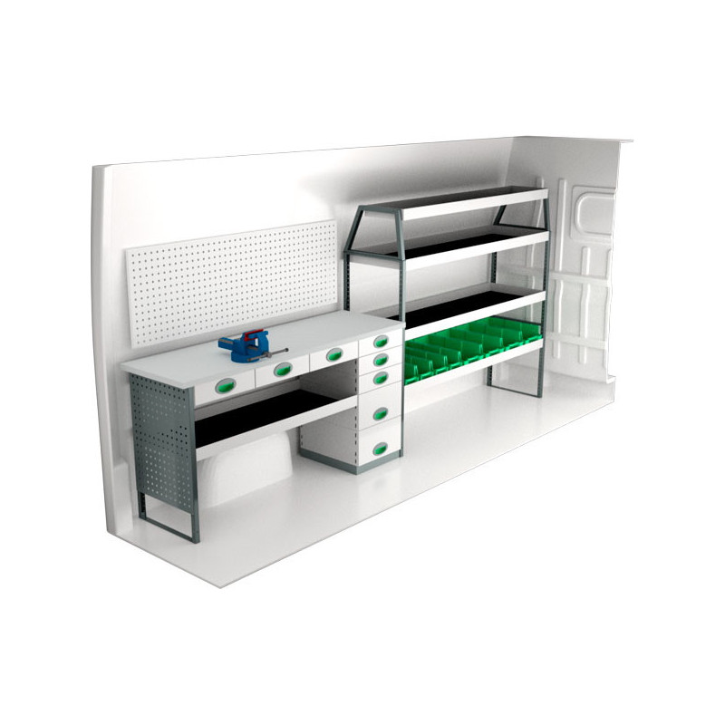 gauche Opel Movano L3H2 à paritr D'Octobre 2021
 (L:323 x P:47 x H:151)