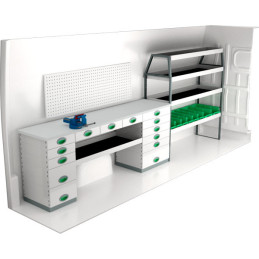 gauche Opel Movano L4H2 à paritr D'Octobre 2021
 (L:362 x P:47 x H:151)