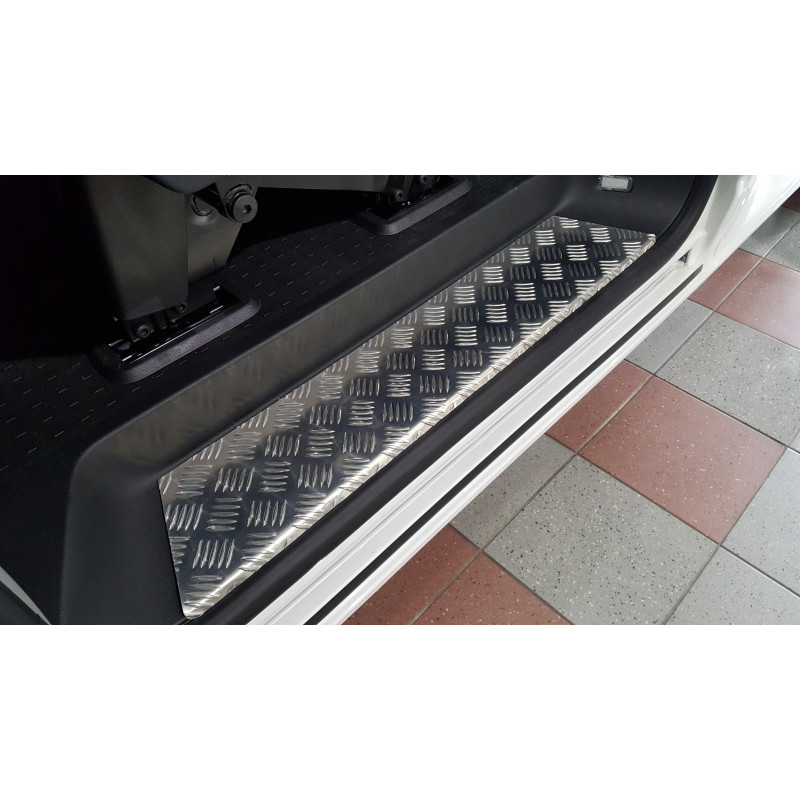 Protection de marchepied Opel Vivaro de Septembre 2014 à Janvier 2019 - Aluminium