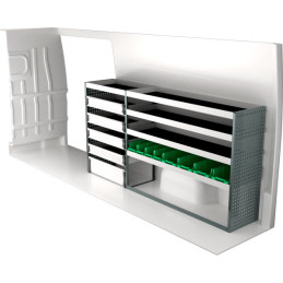 gauche ou droit Opel Movano L4H2 à paritr D'Octobre 2021 (L:245 x P:47 x H:122)