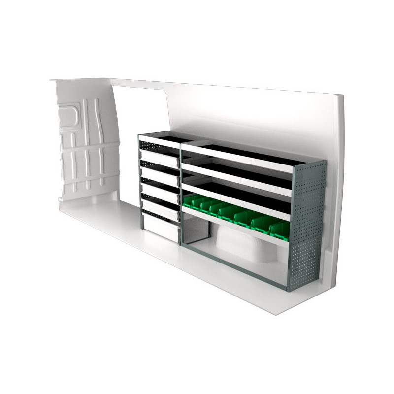 gauche ou droit Opel Movano L4H2 à paritr D'Octobre 2021 (L:245 x P:47 x H:122)