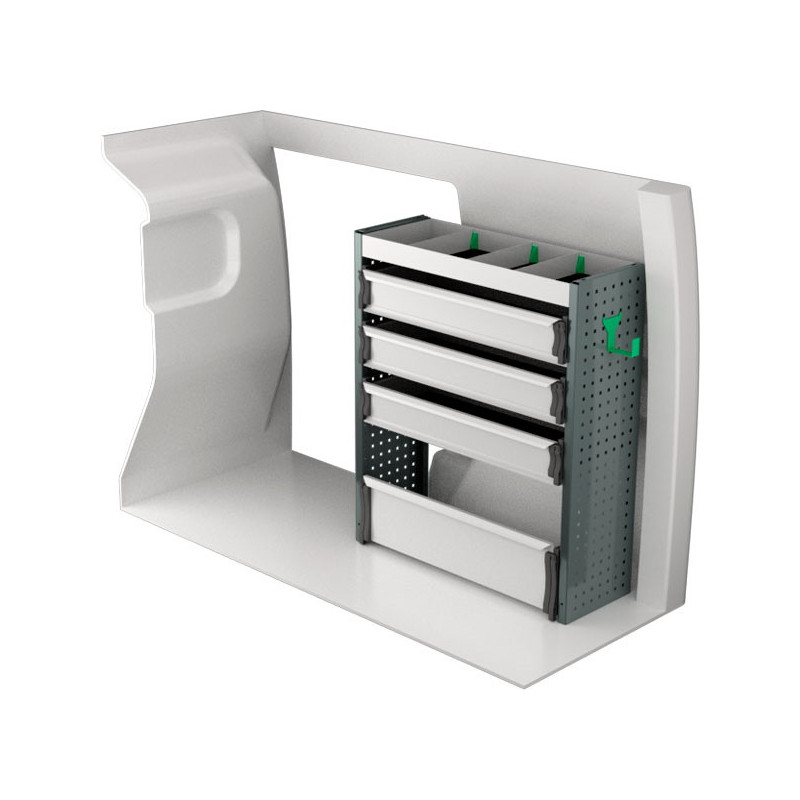 gauche ou droit Opel Combo L1H1 à partir de Juillet 2018 (L:85 x P:30 x H:100)