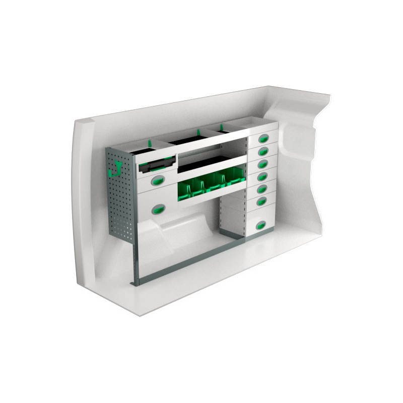 gauche Opel Combo L2H1 à partir de Juillet 2018
 (L:160 x P:30 x H:100)