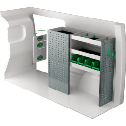 gauche ou droit Opel Combo L2H1 à partir de Juillet 2018
 (L:110 x P:30 x H:100)