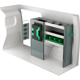 gauche ou droit Opel Combo L2H1 à partir de Juillet 2018
 (L:110 x P:30 x H:100)