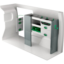 gauche ou droit Opel Combo L2H1 à partir de Juillet 2018
 (L:111 x P:30 x H:100)