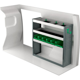 gauche ou droit Opel Combo L2H1 à partir de Juillet 2018
 (L:106 x P:30 x H:100)