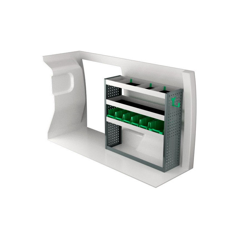 gauche ou droit Opel Combo L2H1 à partir de Juillet 2018
 (L:106 x P:30 x H:100)