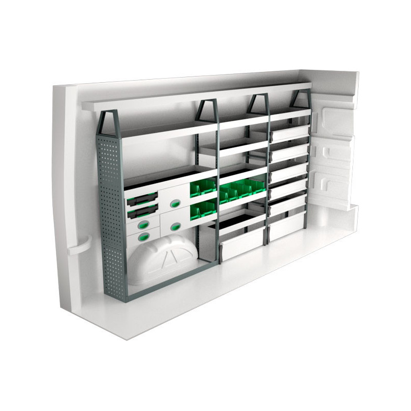 gauche Volkswagen Crafter L3H2 à partir de Janvier 2017 (L:286 x P:30 x H:173)