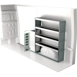 gauche ou droit Volkswagen Crafter L3H2 à partir de Janvier 2017 (L:153 x P:30 x H:144)