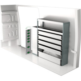 gauche ou droit Man TGE L3H3 à partir de 2017 (L:153 x P:30 x H:144)