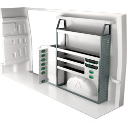 gauche ou droit Volkswagen Crafter L3H3 à partir de Janvier 2017 (L:166 x P:30 x H:173)