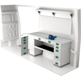 gauche ou droit Volkswagen Crafter L3H3 à partir de Janvier 2017 (L:159 x P:47 x H:85)