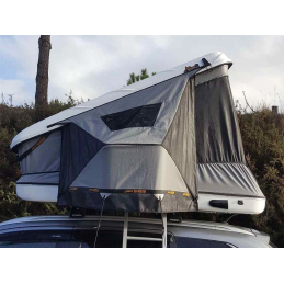 Tunnel de store entrée 70cm côté gauche pour tente Space James Baroud
