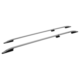 2 Barres longitudinales Aluminium Fiat Doblo 3 L2H1 - 6