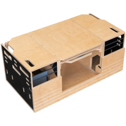 Kit aménagement amovible loisir Dacia Lodgy à partir de 2012