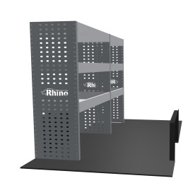 Rangement métallique Gauche Peugeot Partner L2 à partir de Juillet 2018 (L:159 x P:38 x H:110)