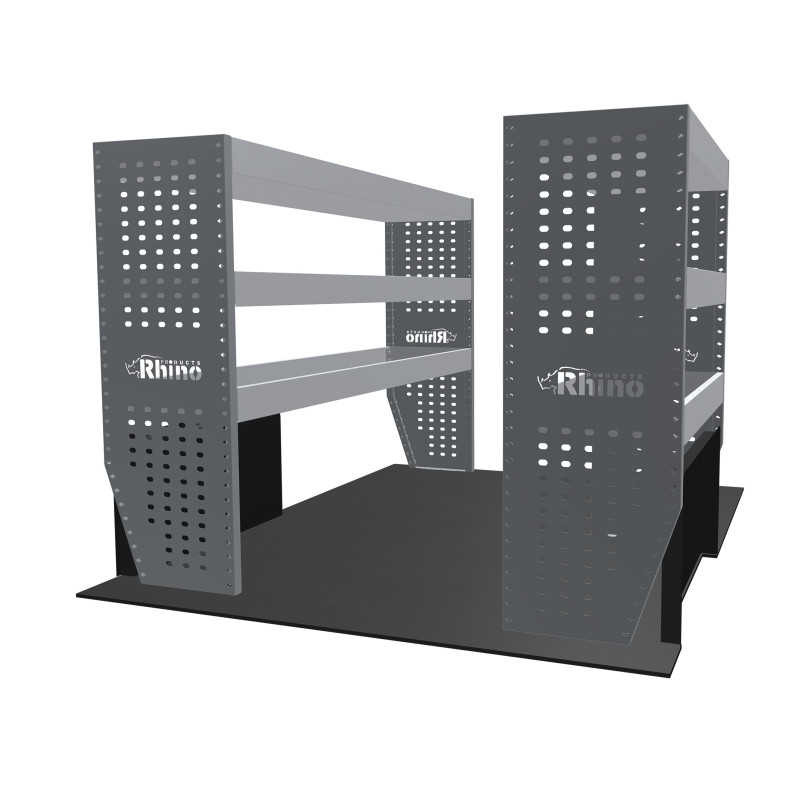 Rangements métalliques Gauche et Droit Toyota Proace L1 à partir de Septembre 2016 (L:166 / 86 x P:38 x H:110)