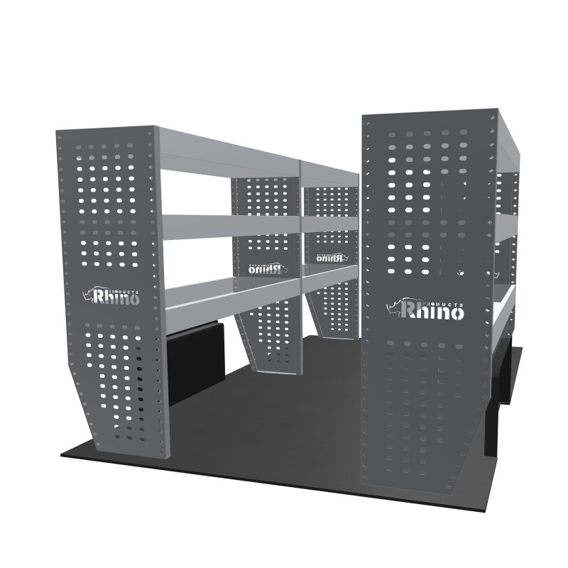 Rangements métalliques Gauche et Droit Fiat Scudo L3 à partir de Janvier 2022 (L:120 / 100 x P:38 x H:110)